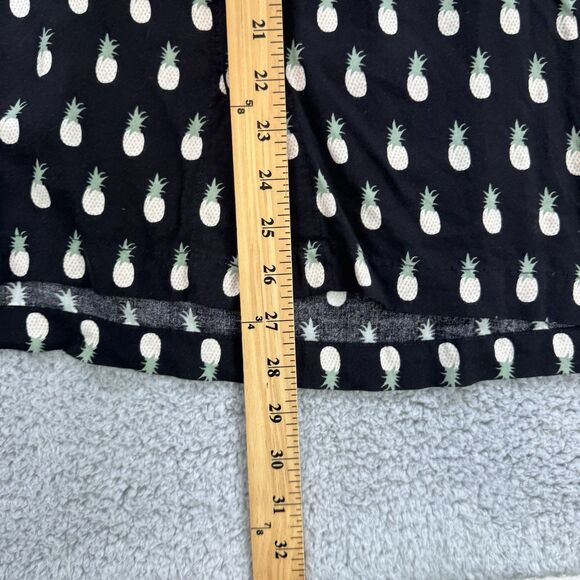 Kenny‎ Flowers Shirt Mens M Black Limited Edition Hawaiian Pineapples Rayon - Picture 5 of 8